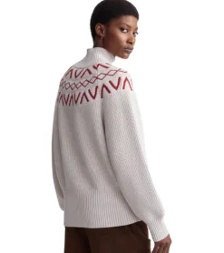 Varley Marcie Fairisle Yoke Knit