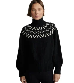 Varley Marcie Fairisle Yoke Knit