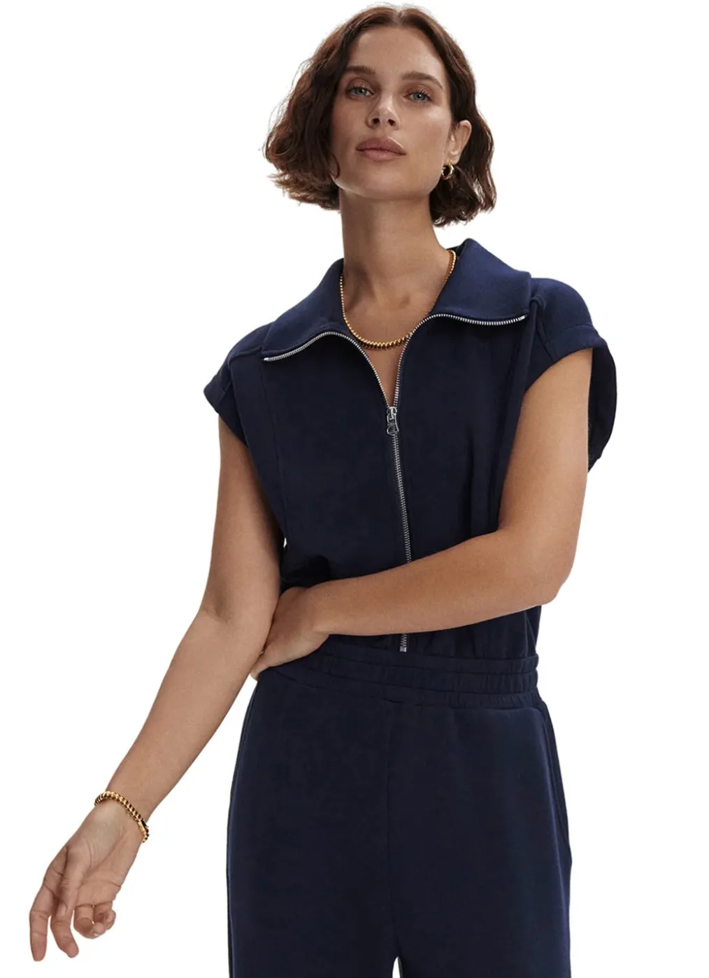 Varley Monica Half Zip Jumpsuit