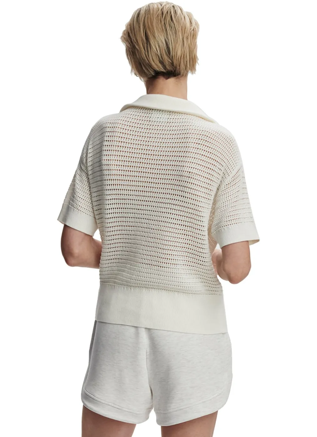 Varley Nali Half Zip Knit Top