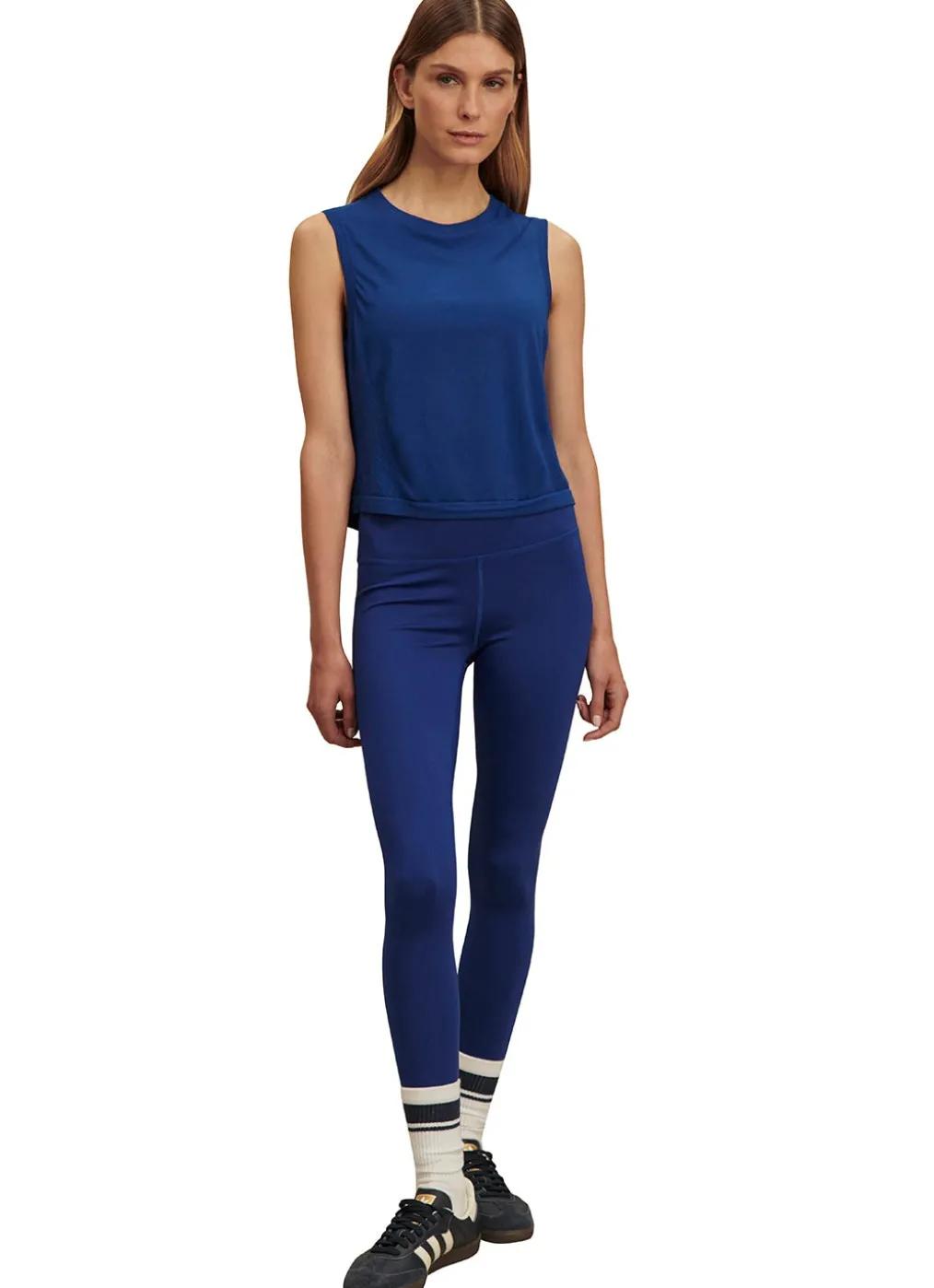 Varley Nate Seamless Cropped Tank