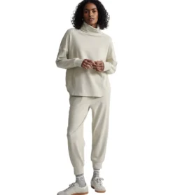 Varley Rainer Roll Neck Brushed Rib Jumper