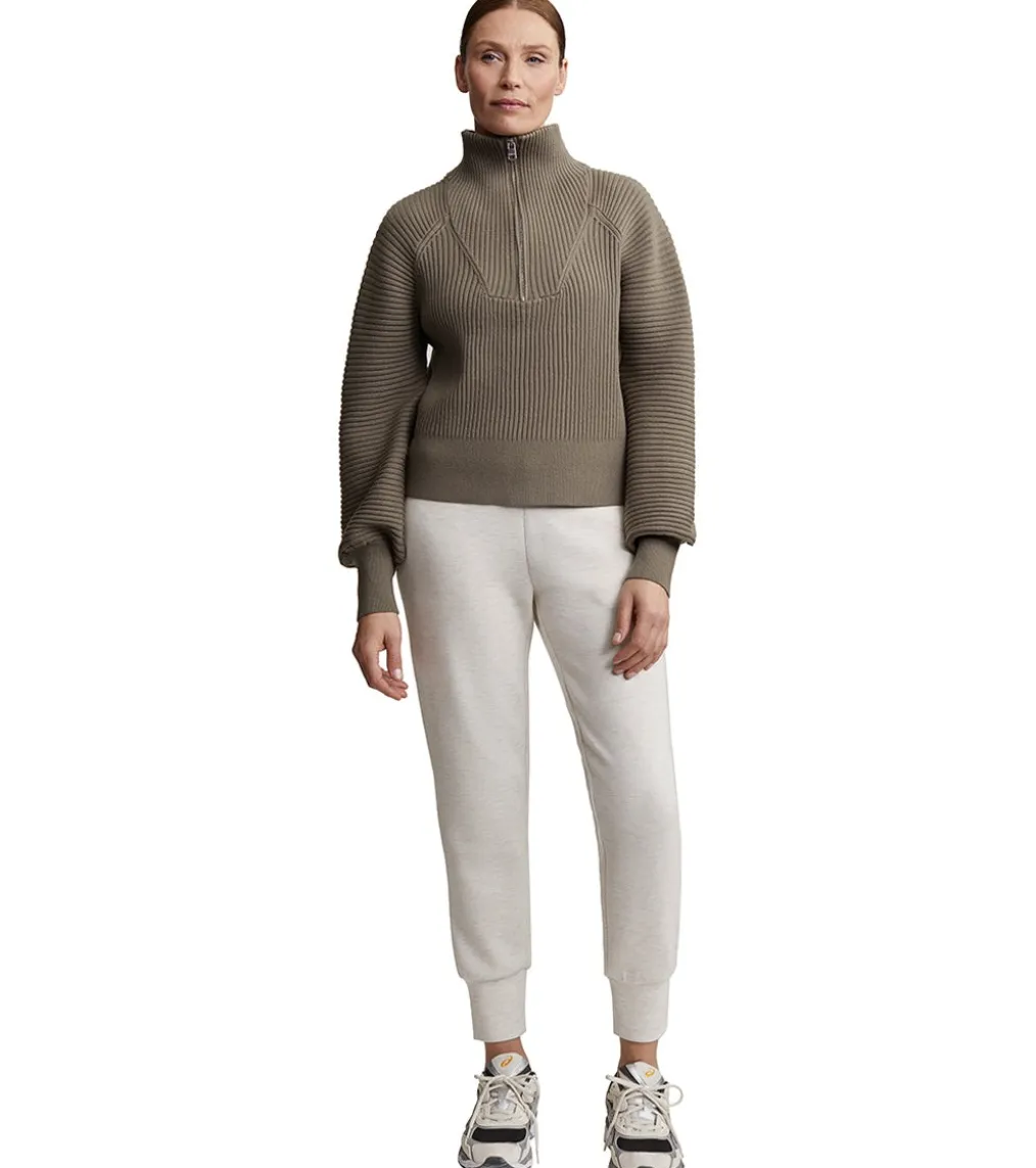 Varley Reid Half Zip Knit Sweater