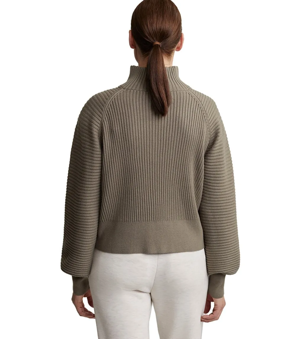 Varley Reid Half Zip Knit Sweater