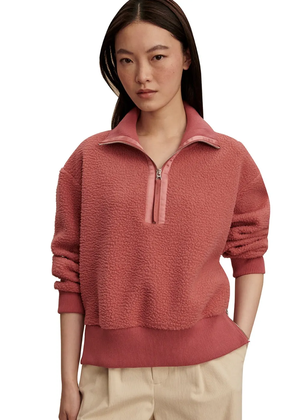Varley Roselle Half Zip Fleece Pullover