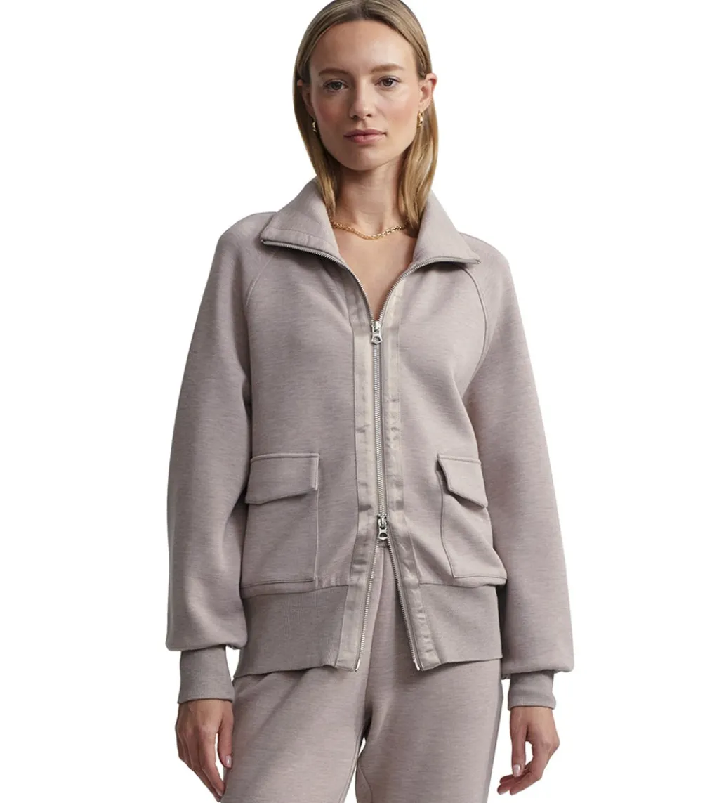 Varley Roxbury Zip Through Sweater