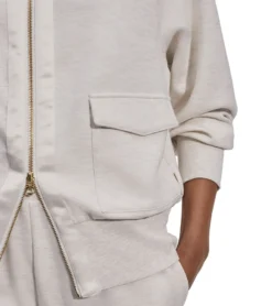 Varley Roxbury Zip Through Sweater