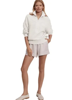 Varley Tara Pointelle Half Zip
