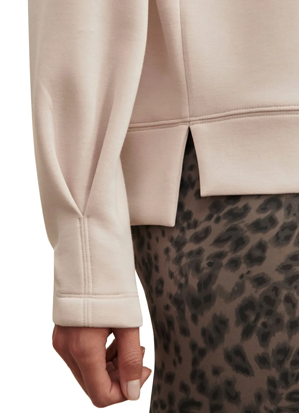Varley Zosia Crew Neck Midlayer Sweatshirt
