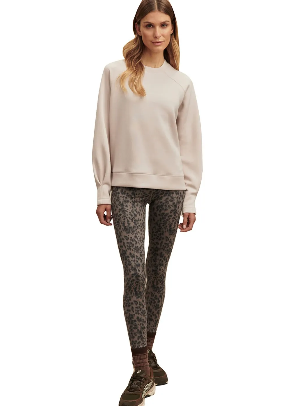 Varley Zosia Crew Neck Midlayer Sweatshirt