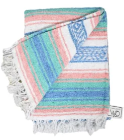 West Path Economy Falsa Mexican Yoga Blanket
