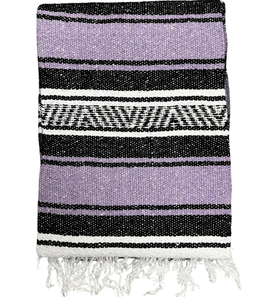 West Path Recycled Falsa Mexican Yoga Blanket