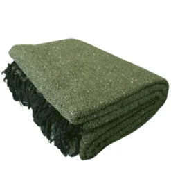 West Path Solid Color Mexican Yoga Blanket