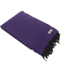 West Path Solid Color Mexican Yoga Blanket