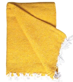West Path Solid Color Mexican Yoga Blanket