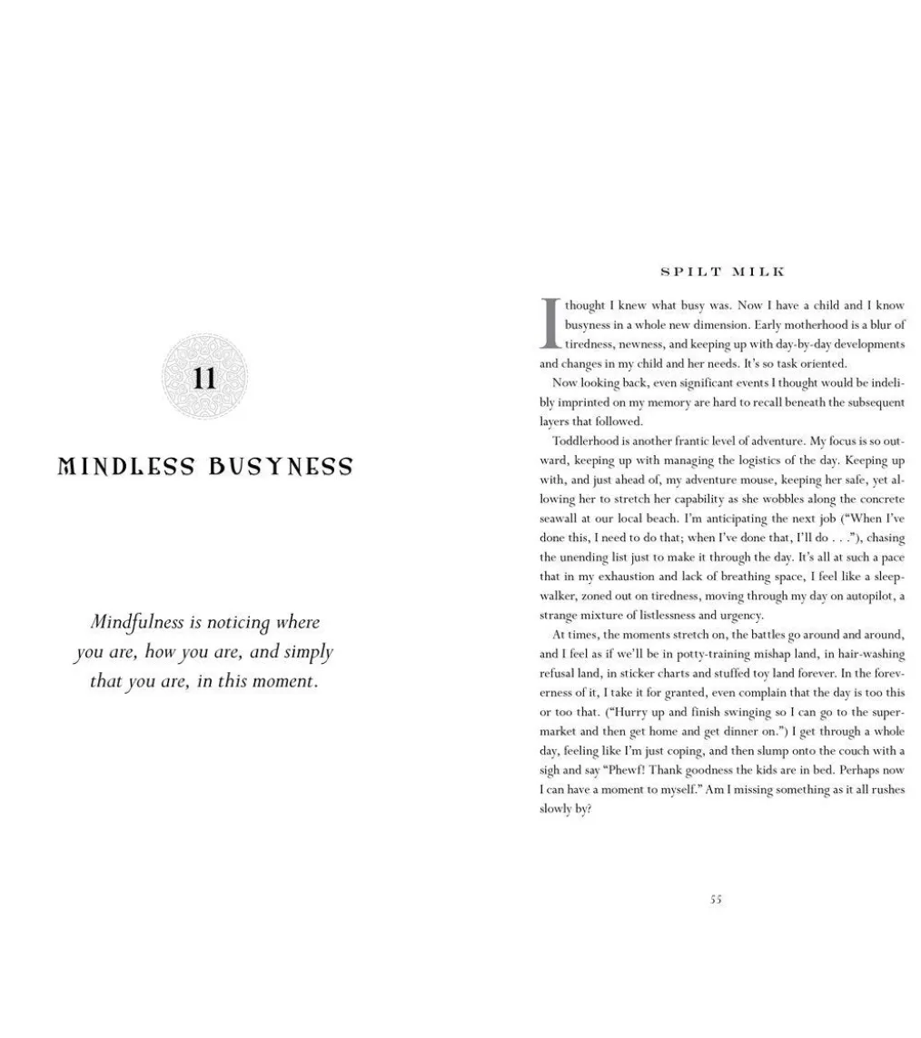 Workman Publishing Spilt Milk Yoga: A Guided Self-Inquiry to Finding Your Own Wisdom, Joy, and Purpose Through Motherhood
