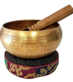 Yak & Yeti Hand Hammered Carved Tibetan Singing Bowl