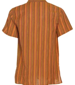 Yak & Yeti Men's Striped Short Sleeve Kurta