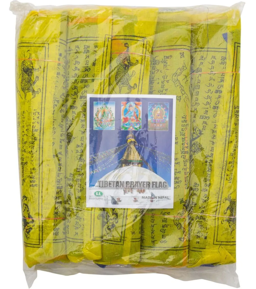 Yak & Yeti Pack of 5 Prayer Flags Extra Large