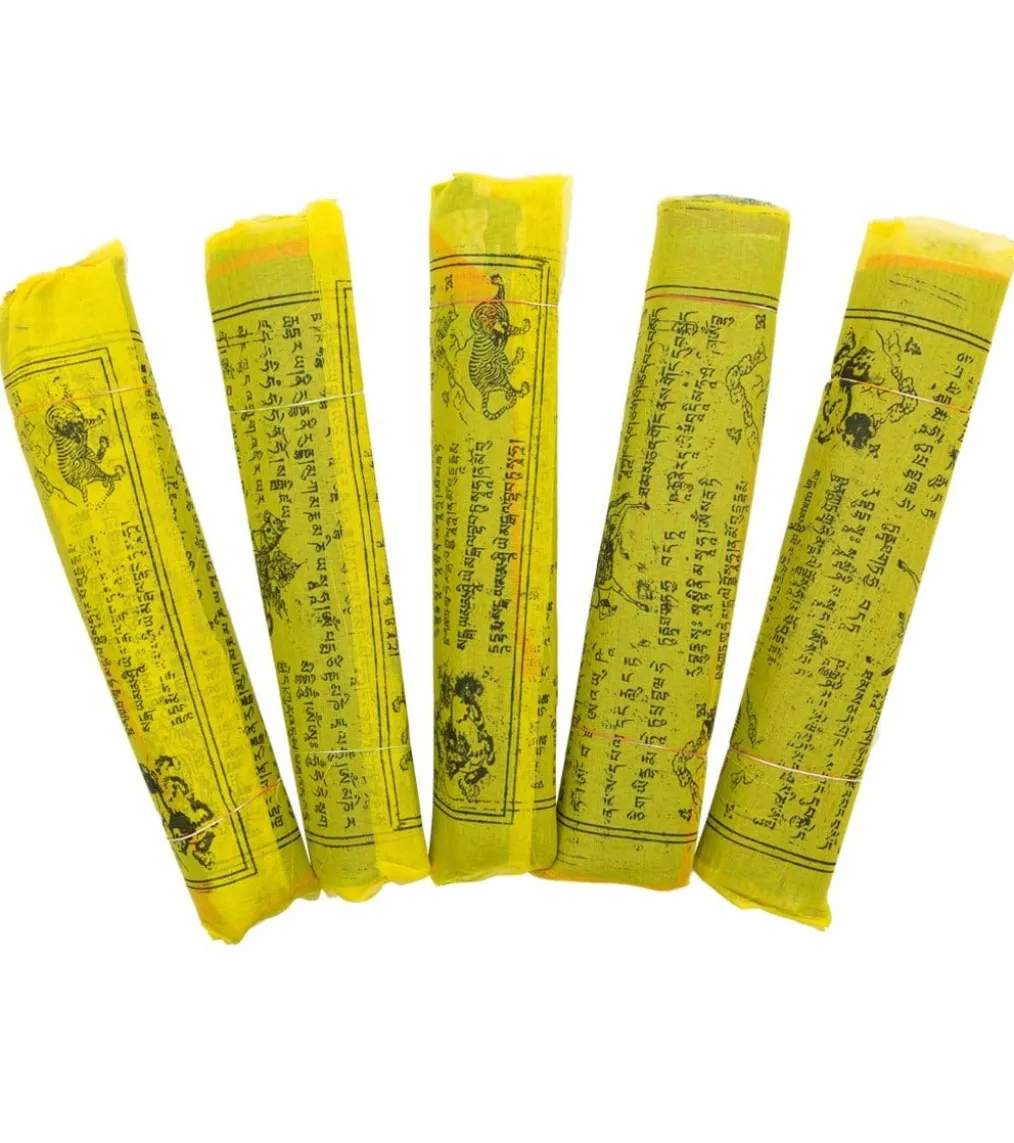 Yak & Yeti Pack of 5 Prayer Flags Extra Large