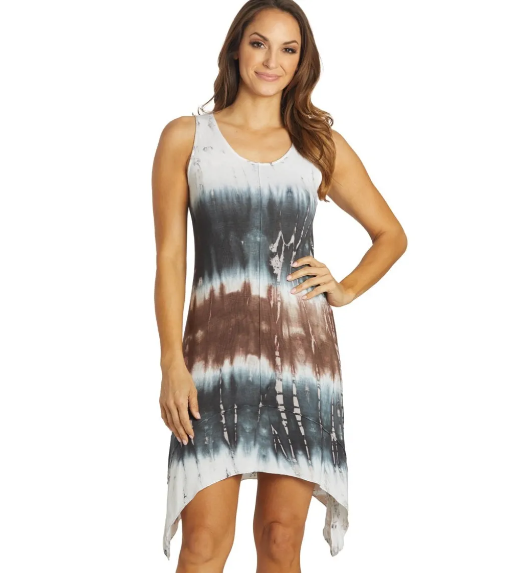 Yak & Yeti Tie Dye Boho Patchwork Dress
