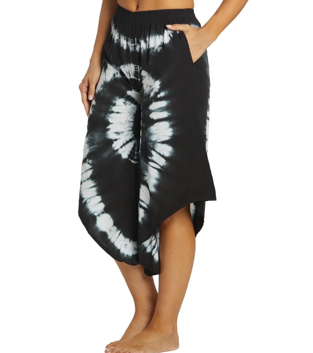 Yak & Yeti Tie Dye Cropped Bohemian Style Pants