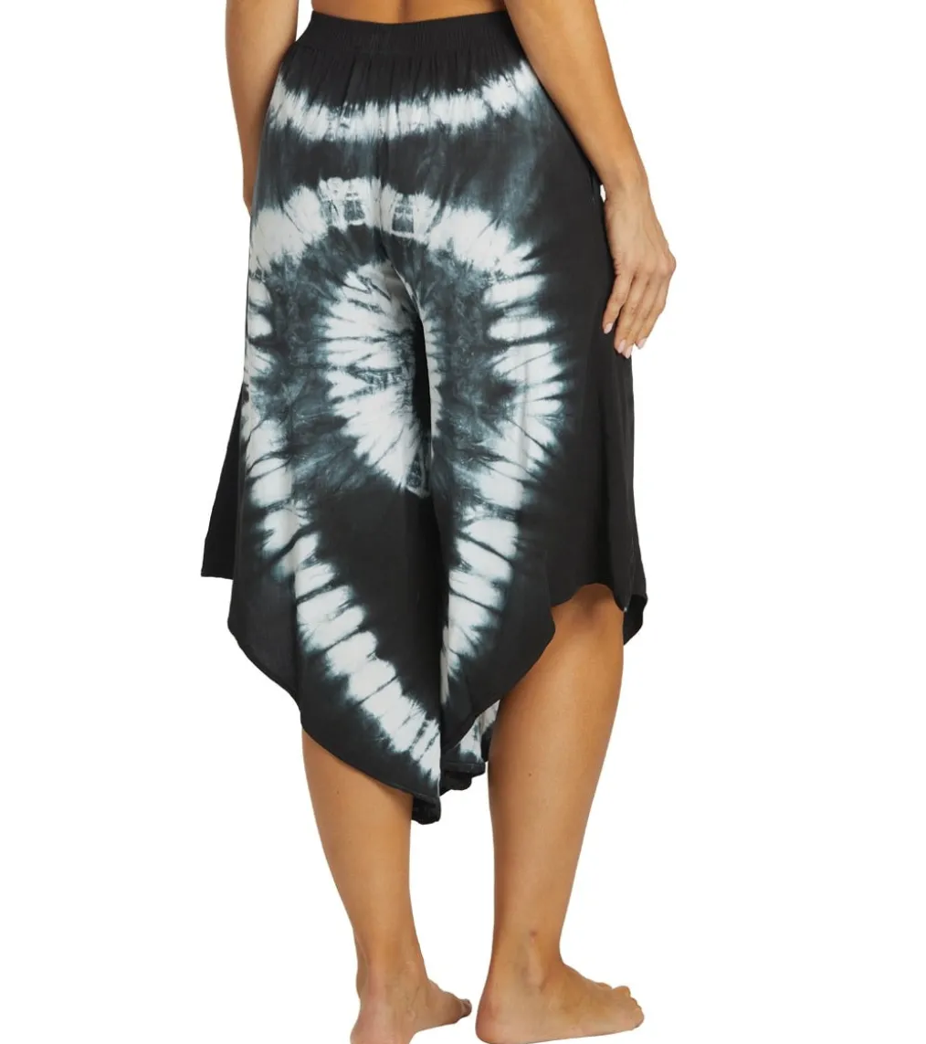 Yak & Yeti Tie Dye Cropped Bohemian Style Pants