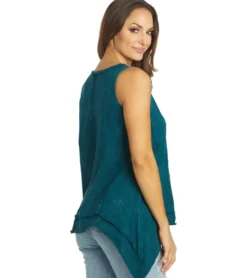 Yak & Yeti Top Patchwork Vintage Washed Tank