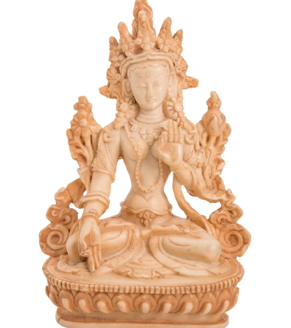 Yak & Yeti White Tara Statue