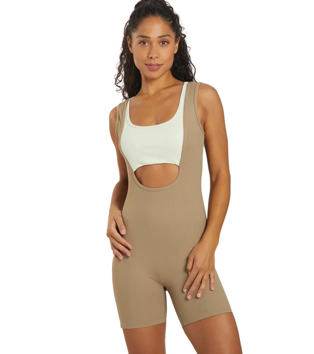 Year of Ours Ribbed Biker Onesie