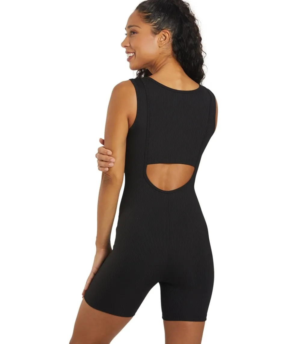 Year of Ours Ribbed Biker Onesie