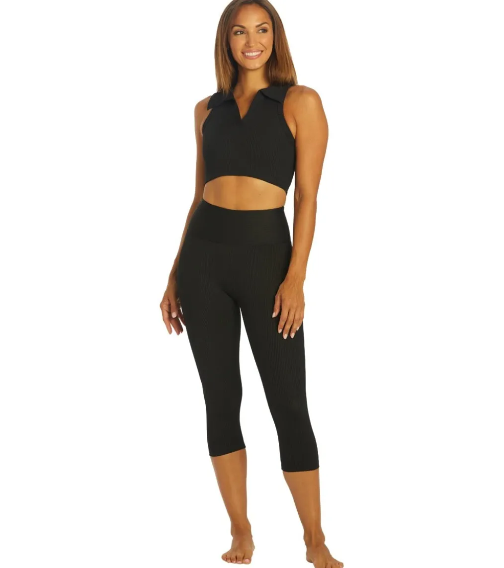 Year of Ours Ribbed Capri Leggings