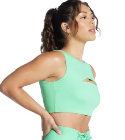 Year of Ours Ribbed Cut Out Bra
