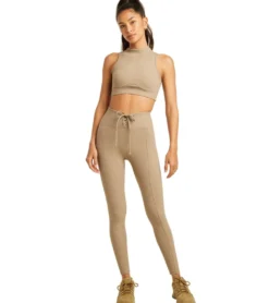 Year of Ours Ribbed Mock Neck Bra