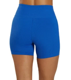 Year of Ours Ribbed V Waist Biker Shorts