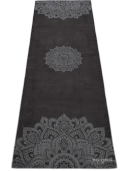 Yoga Design Lab Mat Yoga Towel Mandala Black