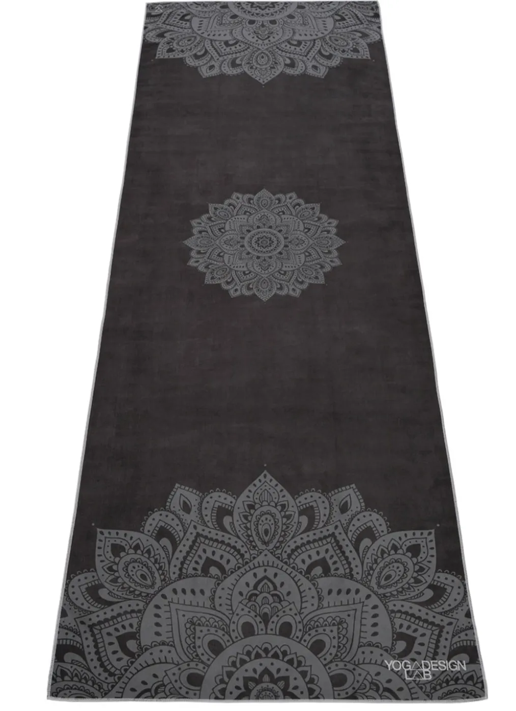 Yoga Design Lab Mat Yoga Towel Mandala Black