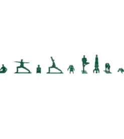 Yoga Joes Series 1: Yoga Joes Green