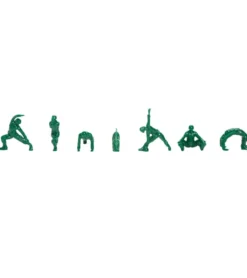 Yoga Joes Series 2 Yoga Joes: Green